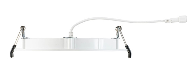 3in Circular LED Baffled Wafer Downlight feat. Color Select, 6.5W, 2700 / 3000 / 3500 / 4000 / 5000K, 90CRI, 120V Input - alternate image 3