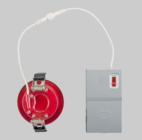 Fire Rated 3in Circular LED Slim Wafer Downlight | Color Select | 6.5W | 2700 / 3000 / 3500 / 4000 / 5000K | 90CRI | 120 - alternate image 2