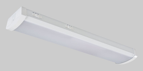 2ft Wrap Fixture | Power Select & Color Select | Series B | 22 / 14 / 9W, 120-277V Input | 3500 / 4000 / 5000K | Frosted - main product image