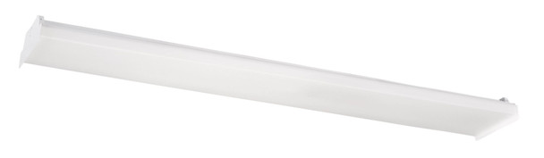 33W LED Wrap - 6.5in Wide, 4 ft. Long, 120-277V Input, Prismatic Lens, 4000K, 0-10V Dimmable, Generation 2 - main product image
