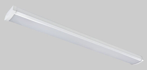 4ft Wrap Fixture | Series B | 33W | 120-277V Input | 4000K | Frosted Lens - main product image