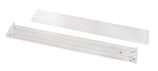 4ft Wrap Fixture feat. Power Select & Color Select, 44 / 28 / 18W, 120-277V Input, 3500 / 4000 / 5000K, Frosted Lens, 0 - alternate image 3