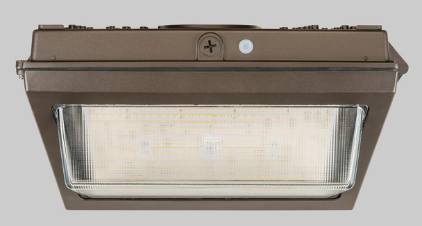 120W LED Traditional Open Face Wall Pack, Power Select 120 / 100 / 80W, Color Select 30 / 40 / 50K, 120-277V Input, 0-10 - alternate image 3