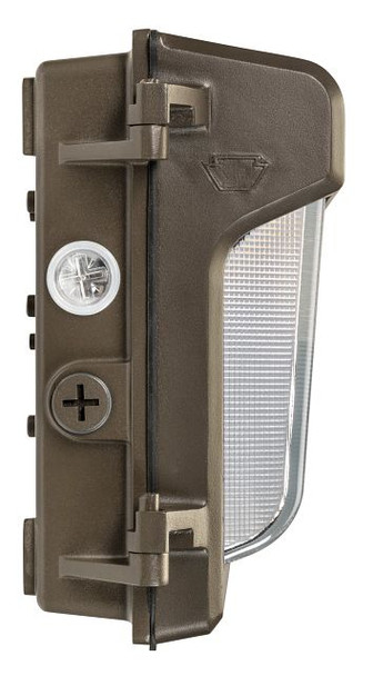 120W LED Slim Open Face Wall Pack, Power Select 120 / 100 / 80W, Color Select 30 / 40 / 50K, 120-277V Input, 0-10V Dimma - alternate image 2