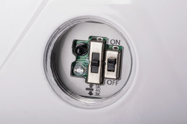 20W LED Wall Pack feat Color Select, Small / Entryway Style Housing, Series 1 with built in photocell. 120-277V Input, 3 - alternate image 2