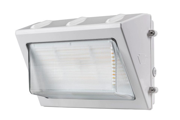 35W LED Traditional Open Face Wall Pack, Power Select 35 / 25 / 15W, Color Select 30 / 40 / 50K, 120-277V Input, 0-10V D - main product image