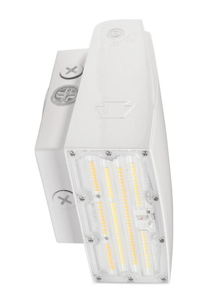 35W LED Adjustable Wall Pack, Power Select 35 / 25 / 15W, Color Select 30 / 40 / 50K, 120-277V Input, White Housing - alternate image 3