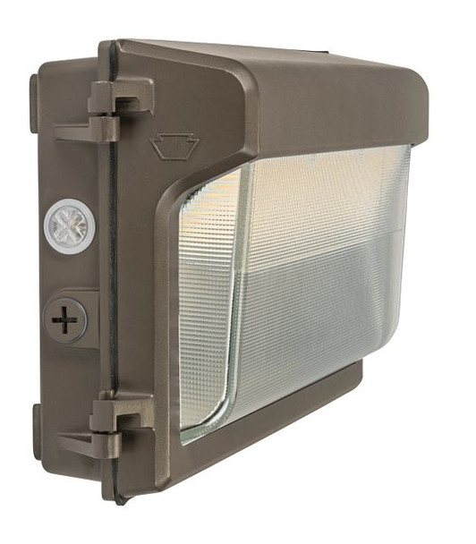 80W LED Slim Open Face Wall Pack, Power Select 80 / 70 / 55W, Color Select 30 / 40 / 50K, 120-277V Input, 0-10V Dimmable - alternate image 2