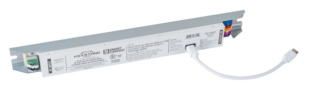 Programmable Constant Current LED Driver, 50W, 470-1400mA Output, 120-277V Input, 0-10V Dimming, Programmable via Smart - main product image