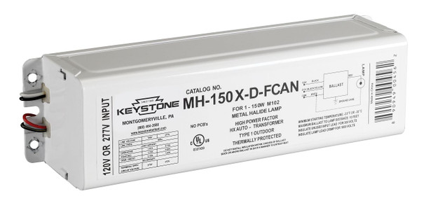 150W Pulse Start Metal Halide, 120-277V, F-CAN - main product image