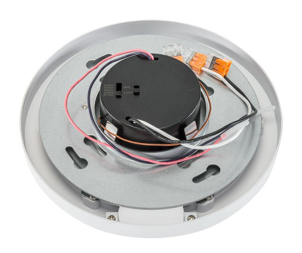 7" Round LED Closet Rated Surface Mount Downlight with Integrated PIR Sensor | Power Select 10 / 8W | Color Select 2700 - alternate image 2