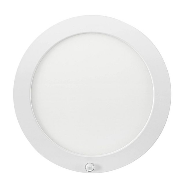 9" Round LED Closet Rated Surface Mount Downlight with Integrated PIR Sensor | Power Select 14 / 12W | Color Select 2700 - alternate image 3