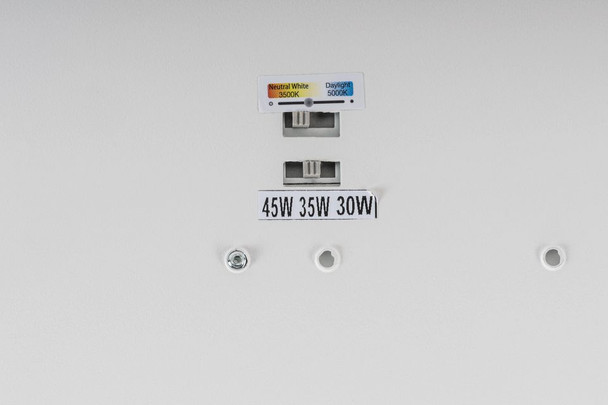4ft LED Stairwell Fixture feat. Power Select & Color Select. 45 / 35 / 30W, 120-277V Input, 3500 / 4000 / 5000K, 0-10V D - alternate image 3