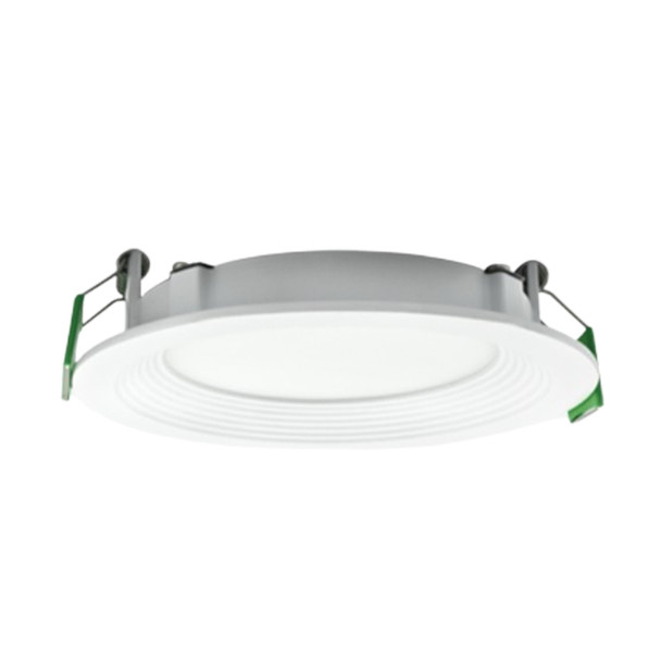 Portor PT-DLSB-R-3 Series Slim Baffle Recessed Downlight, 4", 9W, 5CCT, Generation 3