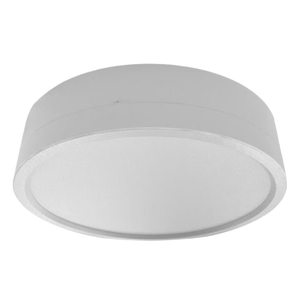 Portor PT-DLSM2 Round Surface Mount Downlight, 7", 15W, 5CCT, EM Battery, 120V