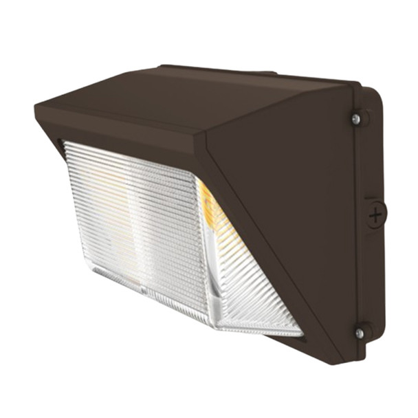 Portor PT-WPH-75-3CP-4 Half Cut-Off Wall Pack, 45W/60W/75W, 3000K/4000K/5000K, 100-277V, Bronze