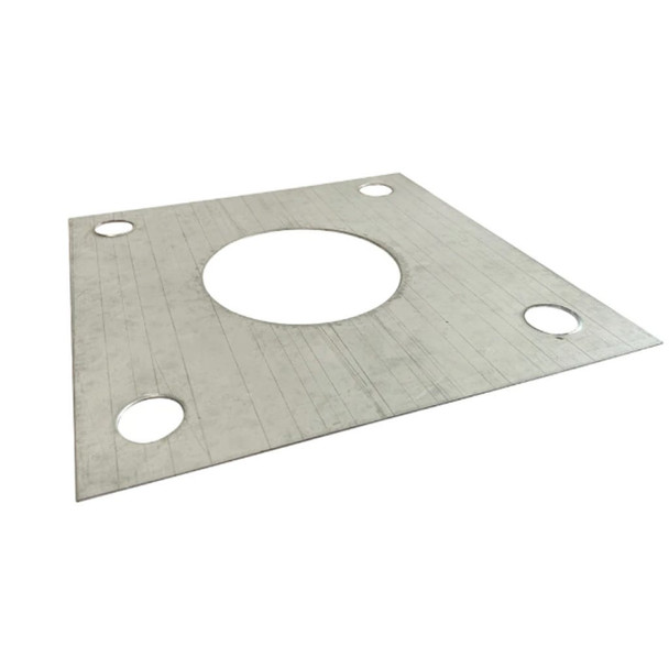 Replacement Anchor Bolt Positioning Plate, 10'-25' Round Steel Pole, Kit with Anchor Bolts