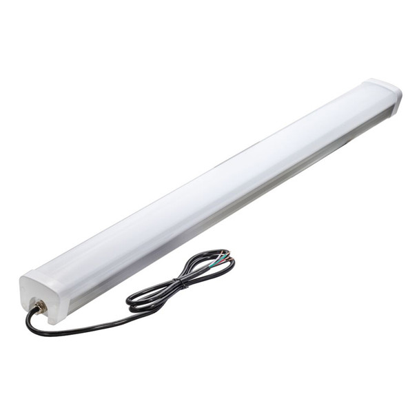Topaz Tri-Proof Vapor Tight Luminaire, 4', 50W, 4000K|5000K, Emergency Battery Backup