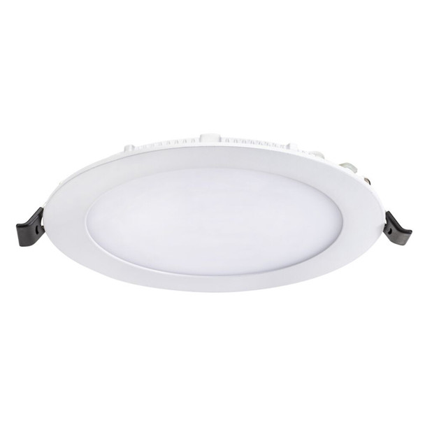 Topaz Slim Fit LED Recessed Downlight, 6", Round Trim, 12W, 5CCT Selectable (2700K/3000K/3500K/4000K/5000K)