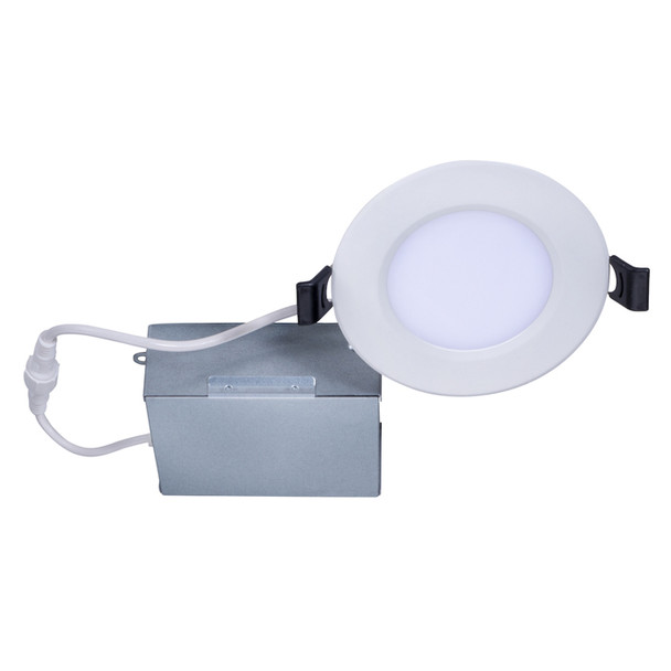 Topaz Slim Fit LED Recessed Downlight, 3", Round Trim, 8W, 5CCT Selectable (2700K/3000K/3500K/4000K/5000K)