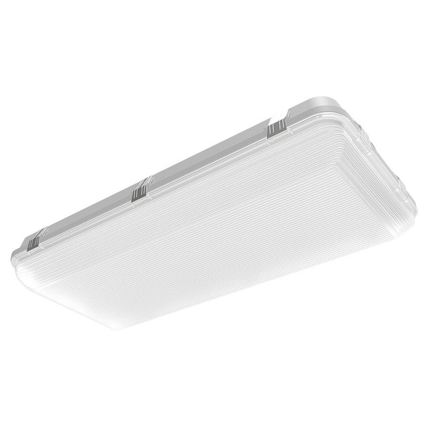 LEDone 2' Vapor Tight High Bay Light, Multi-Wattage 60W/75W/90W, 3500K/4000K/5000K, 120-277V, 0-10V Dimming