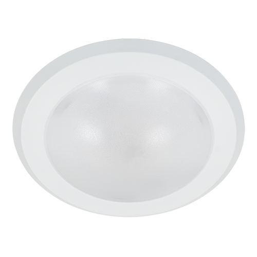 GlobaLux Lighting LDL2S LED Disk Light, 6", 15W, 120V Dimming, 4000K, 90 CRI, White, Bulk Pack