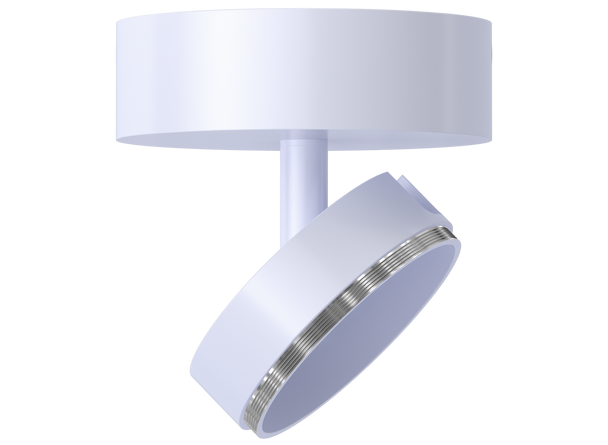 3.7 Inch Surface Mount Monopoint (White) - main product image