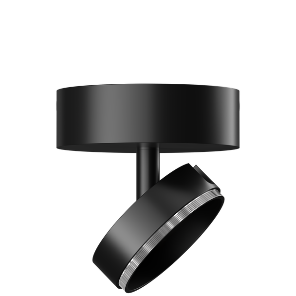 3.7 Inch Surface Mount Monopoint (Black) - main product image