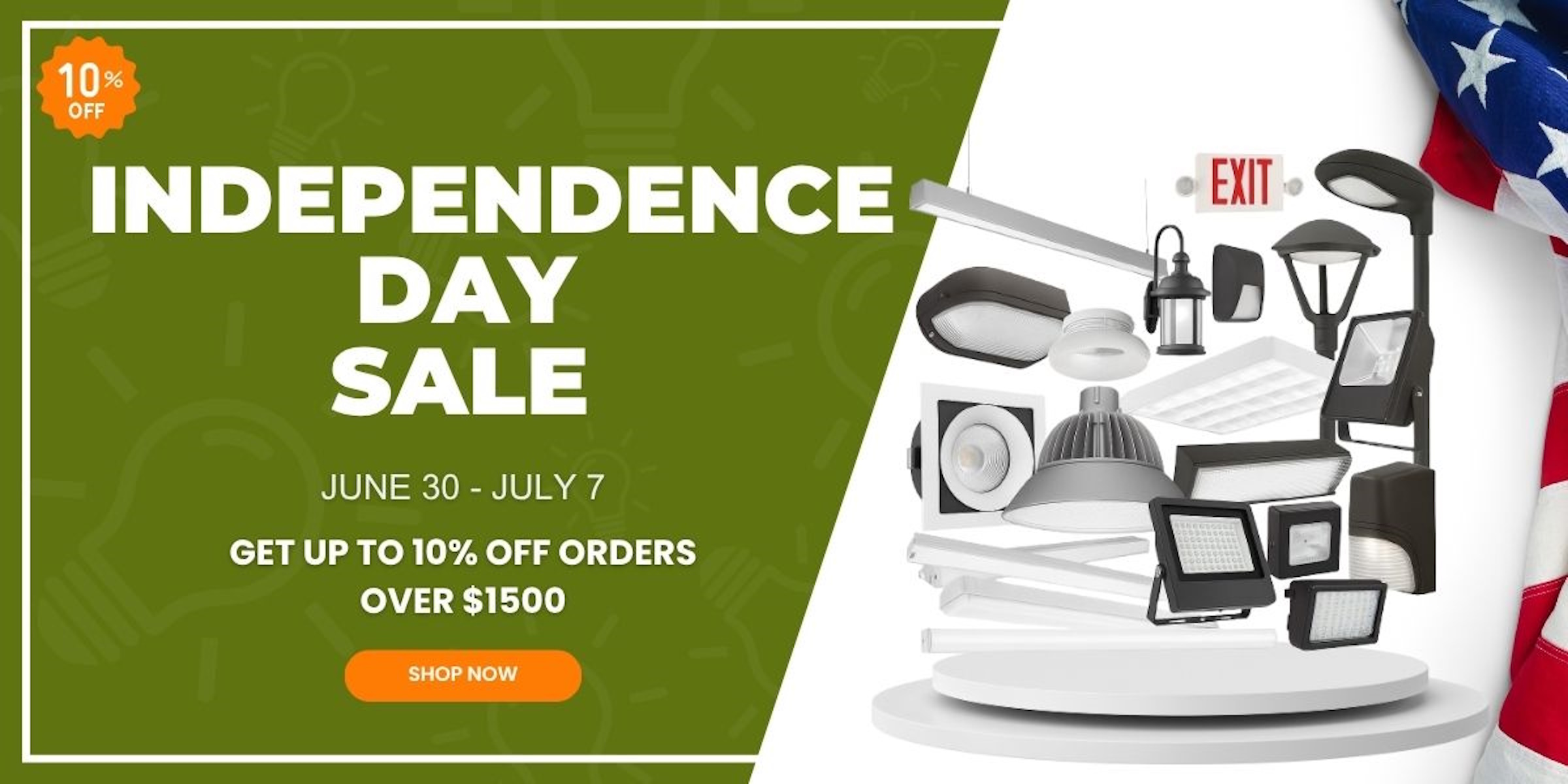 Click here to shop our Independence Day Sale!