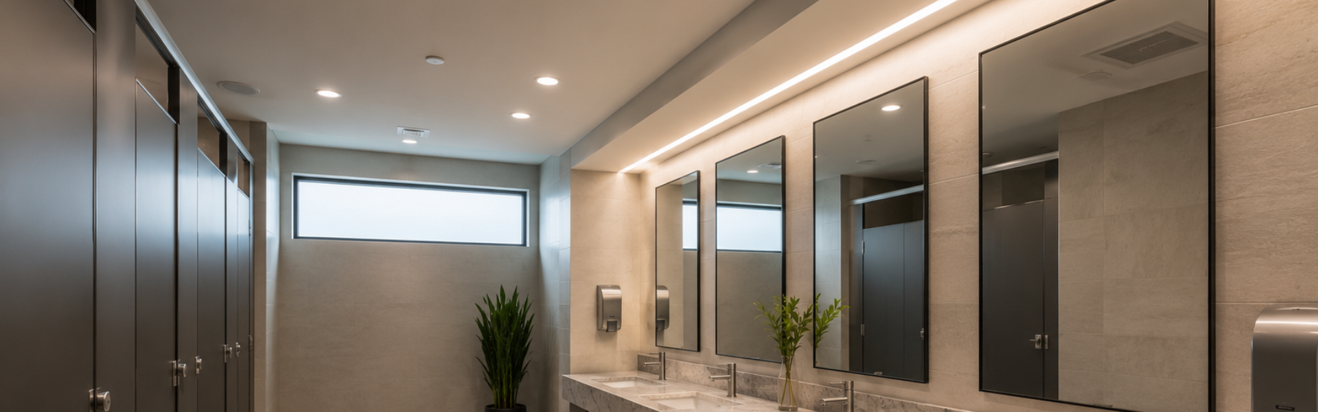 Restroom and Common Area Lighting