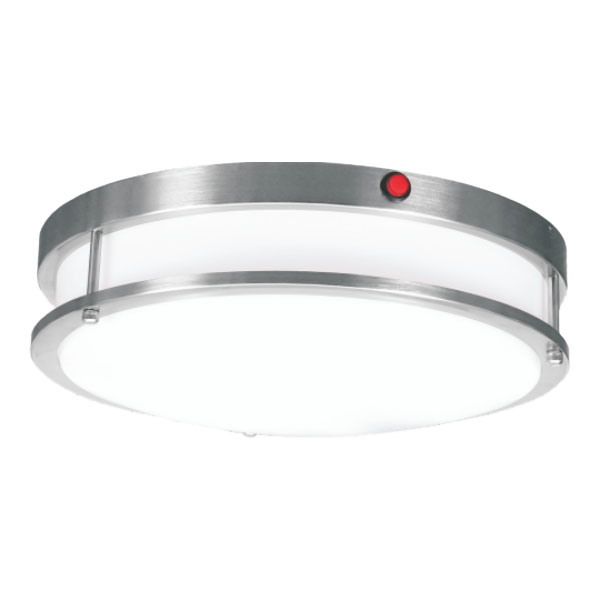Honya Lighting, Double Ring Flush Mount Ceiling Light, HY-DR16-26W-CCT