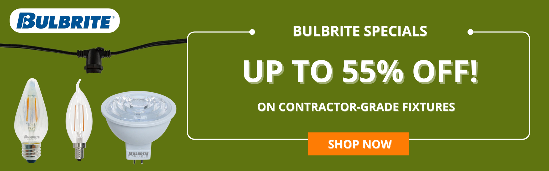 Bulbrite Special Sale: Up to 55% Off 