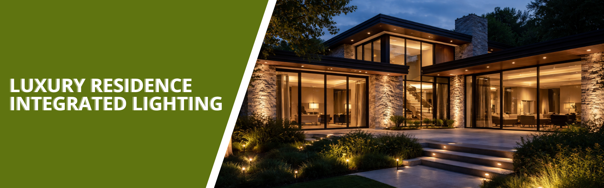 Integrated Lighting for a Luxury Residence