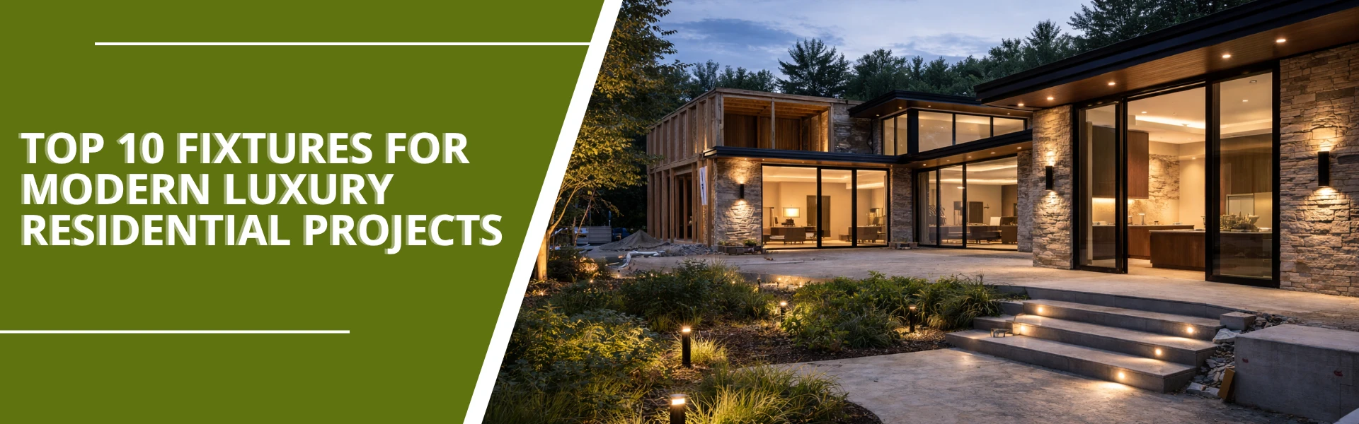 Top 10 Lighting Fixtures for Modern Luxury Residential Projects