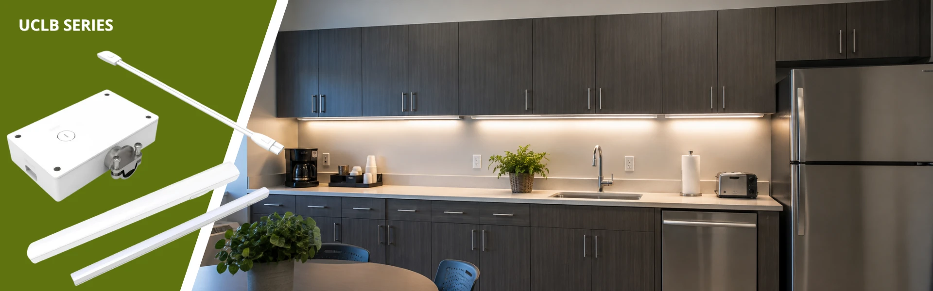 Westgate UCLB Series: 120V Direct-Wire Undercabinet Lighting