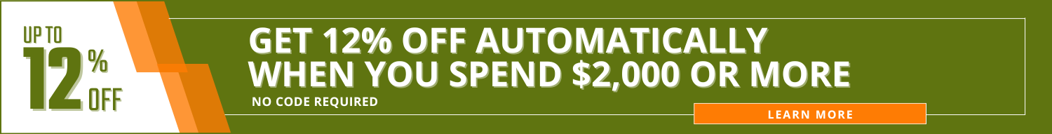 Get 12% Off Automatically at Checkout
