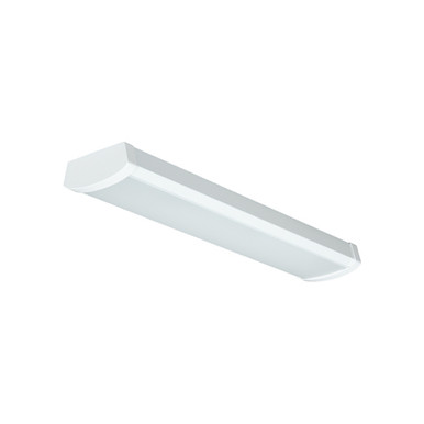 LED Linear Wraplight Fixture, 2-ft, 3500K, 2280 Lumens, 20W, Dimmable