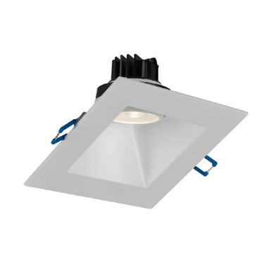 5" Square Sloped Regressed Gimbal LED High Output, 5CCT, White Trim
