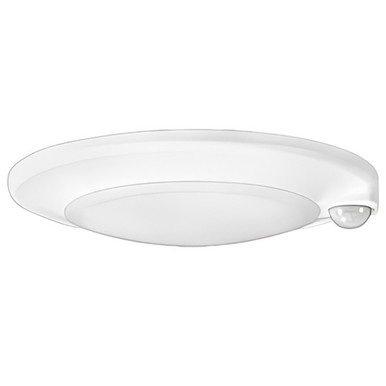 LED Economy Disk Light with PIR Motion Sensor, 6 inch, Multi-Color ...