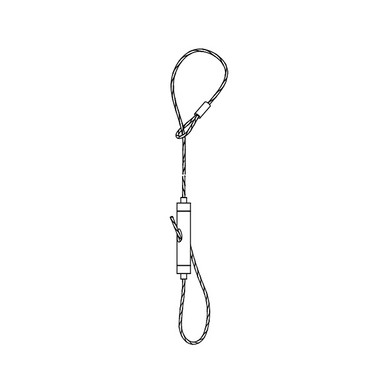Line Line Cable Loop Cable Kit 15' Loop x Loop, 1 Pair