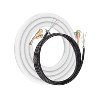 50ft 3/8 x 5/8 lineset for DIY 24k & 36k w/ DIY pro-cable R454B