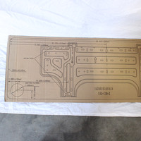 Installation Cardboard Template for 1st Gen O-18K Air Handler