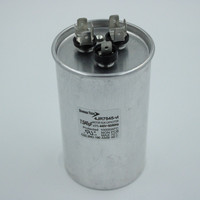 Round Motor Dual Run Capacitor 45+7.5MF, 440V