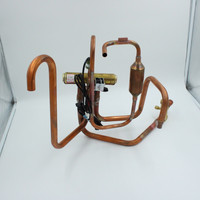 Four way valve welding assembly for HHP14060