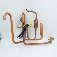 Four way valve welding assembly for HHP15042