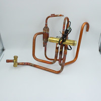 Four way valve welding assembly for HHP15042