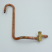 Low pressure valve welding components