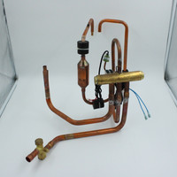 Four way valve welding assembly for HHP14036