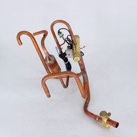 Four way valve welding assembly for HHP15048