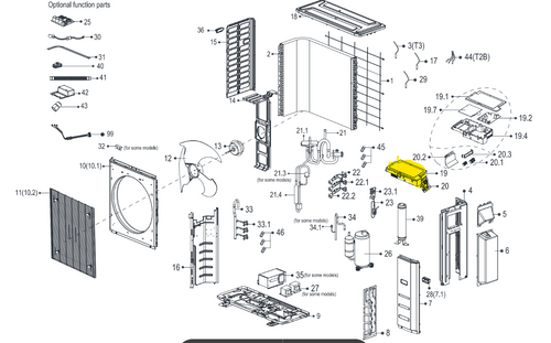 Main Control Board SUBASSEMBLY FOR MULTI3-27-HP-230 Main Control Board SUBASSEMBLY FOR MULTI3-27-HP-230
